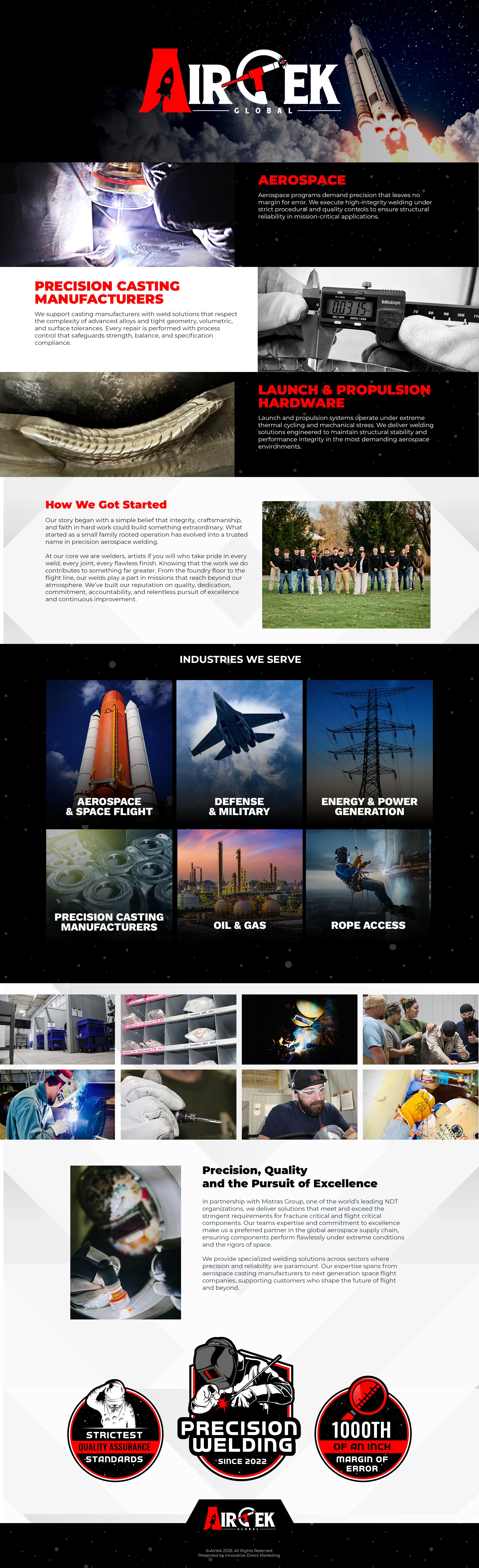 Airtek Global Homepage